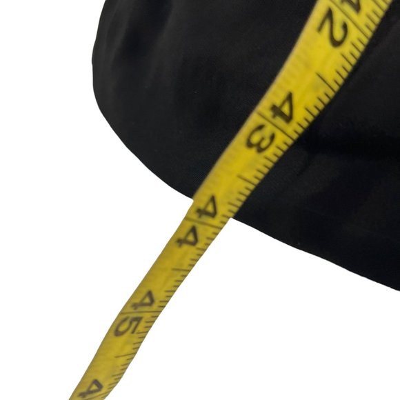 Ralph Lauren Black Label Black Long Sleeve Side Ruched Midi Dress 8 - Picture 10 of 12